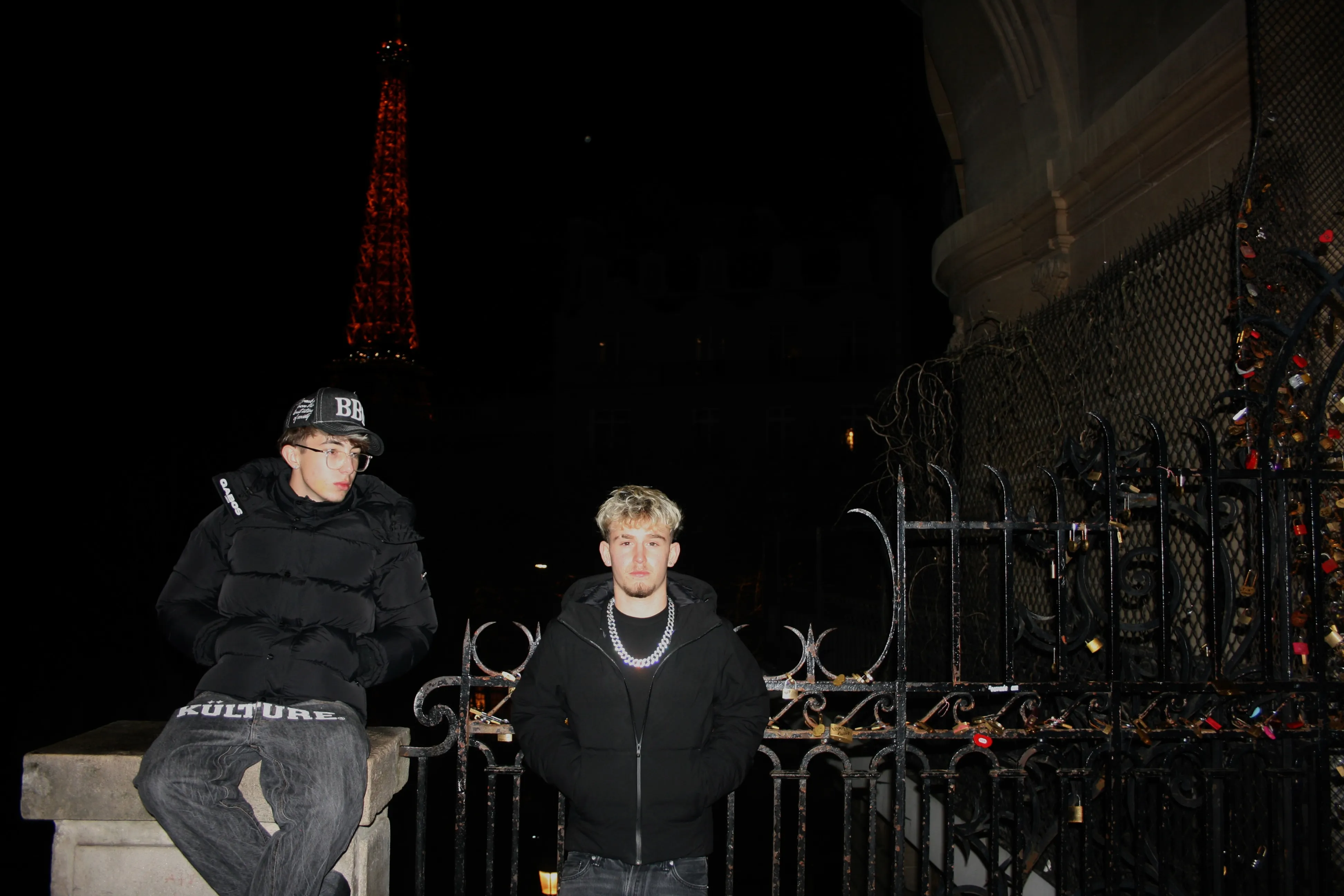 POSTED UP WITH AVP. WE ENDED UP USING THIS IMAGE FOR A COVER