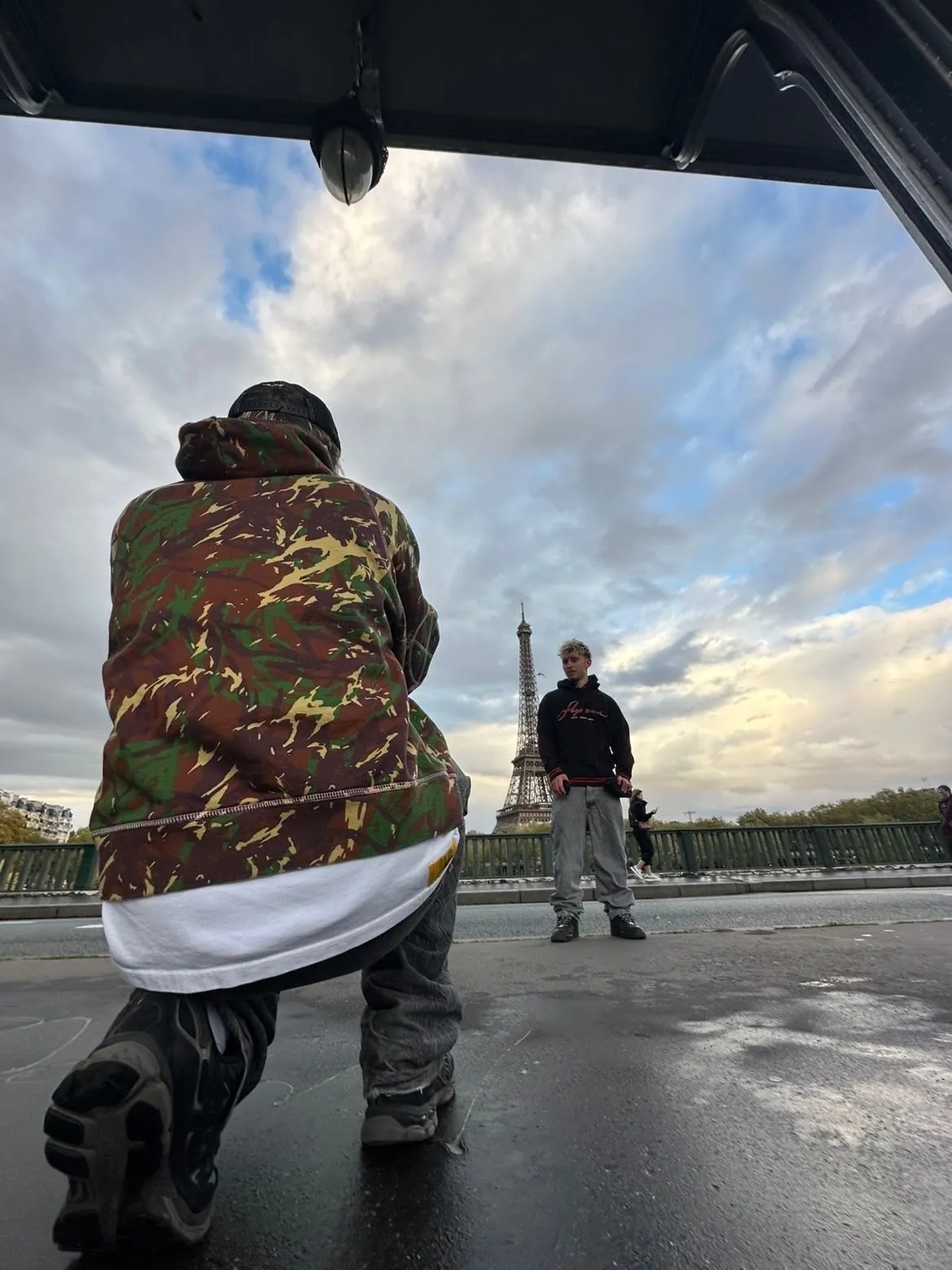 SHOOTING A CLIP FOR AVP